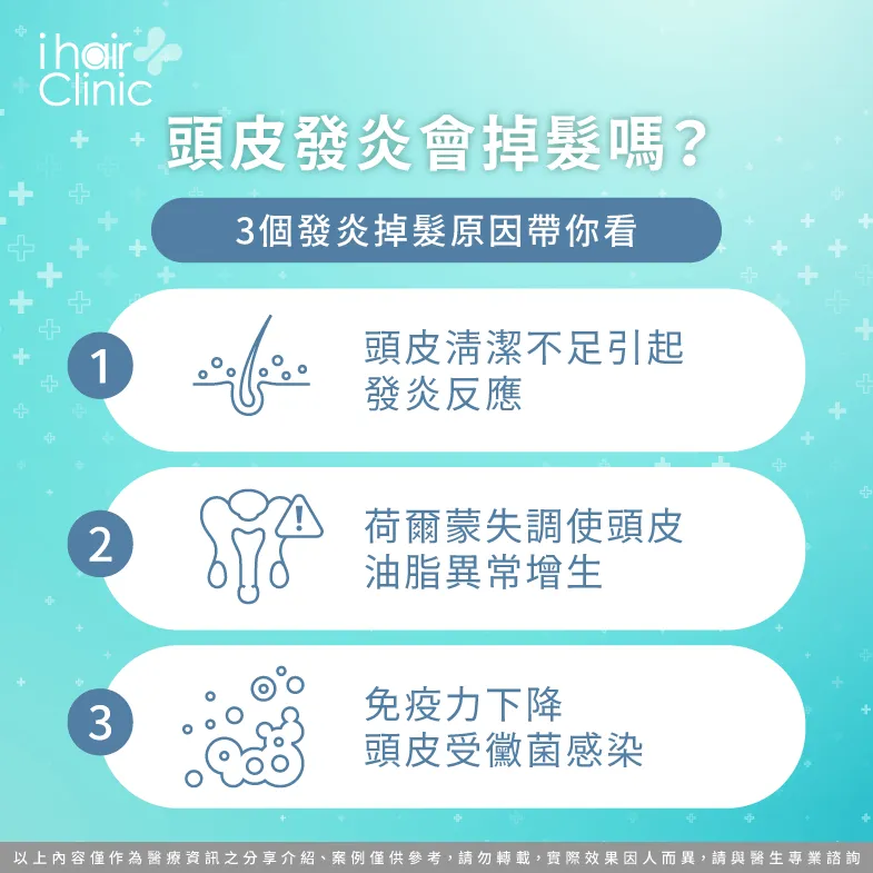 3個原因分析頭皮發炎與掉髮的關係-頭皮發炎原因