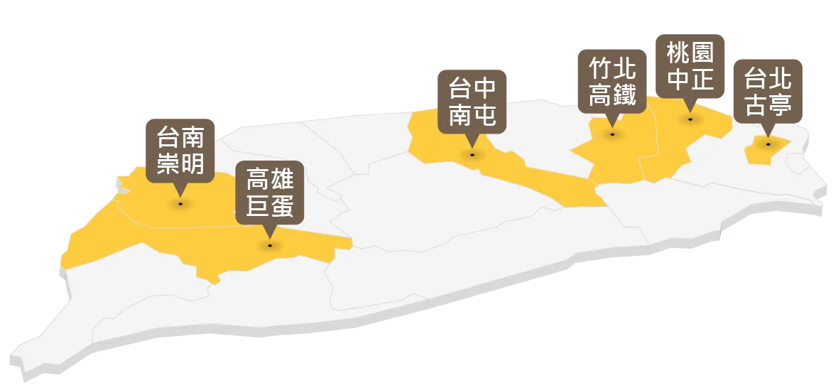 ihair風華御髮植髮診所遍及台北、桃園、新竹、台中、台南、高雄,方便就近接受術後照護 ihair風華御髮全台植髮診所-台南植髮診所推薦